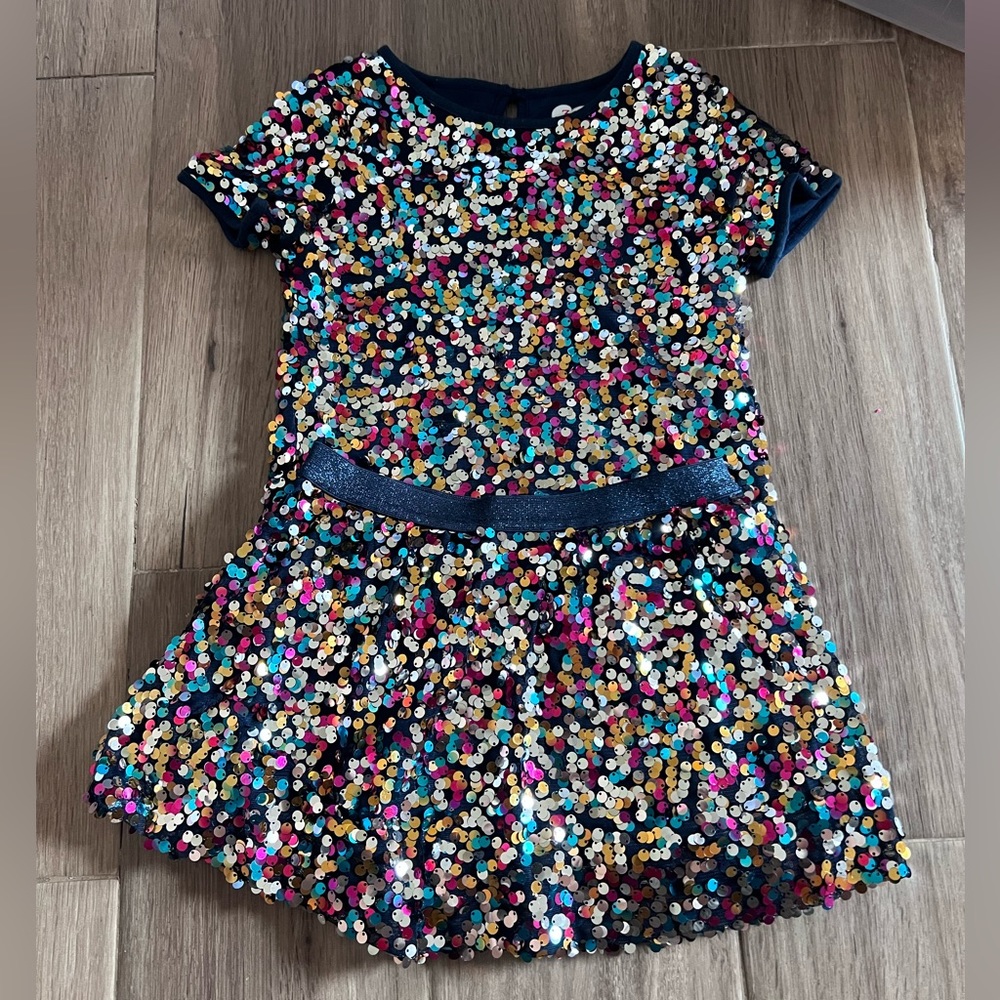 365 kids sequin top and skirt